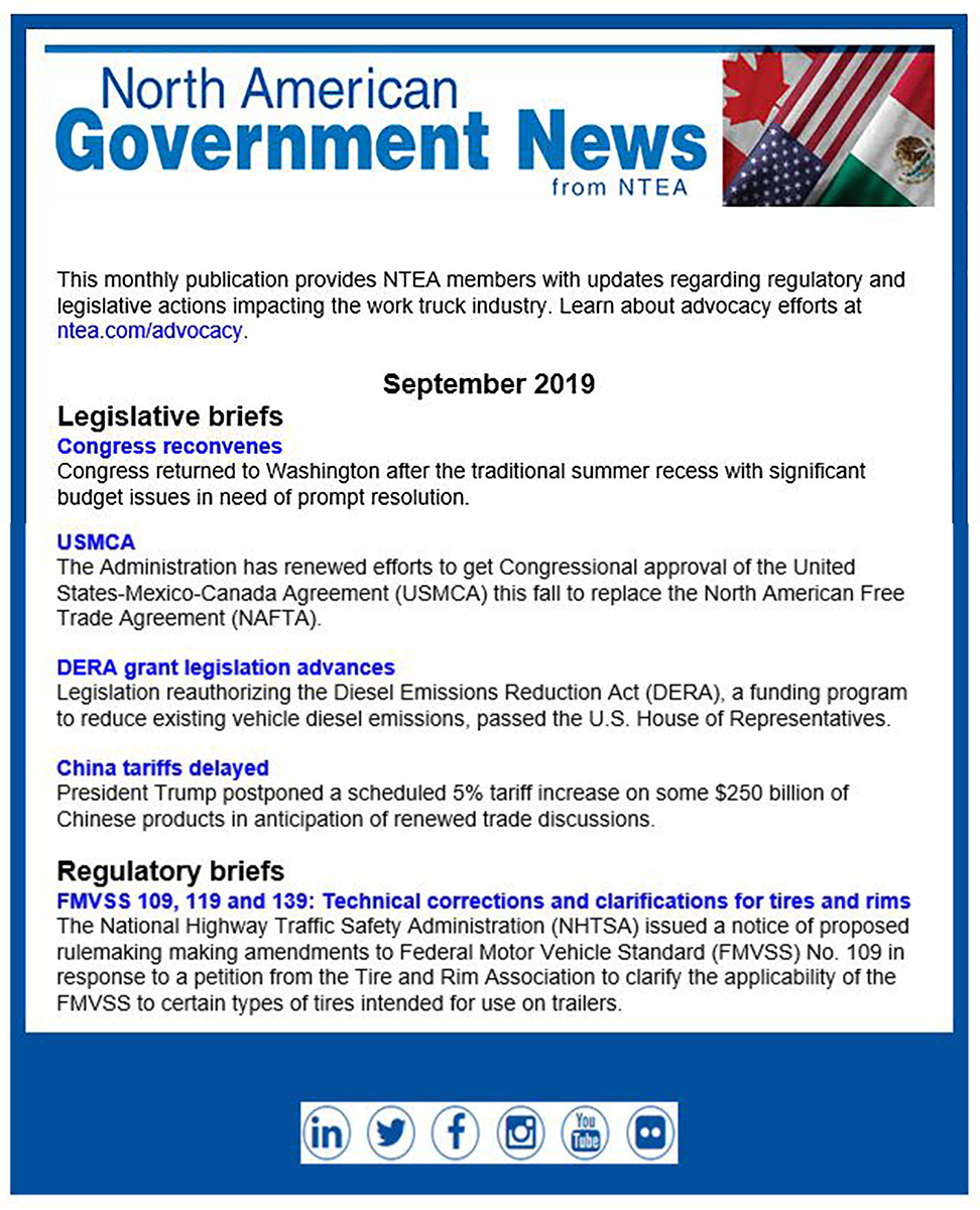 North American Government News