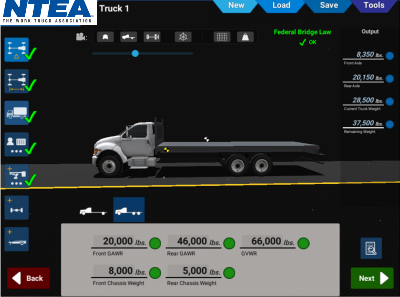 Weight Calculator Screen