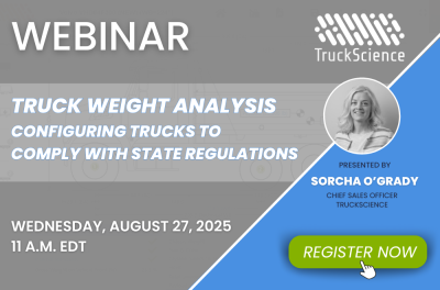 TruckScience Webinar august 2025