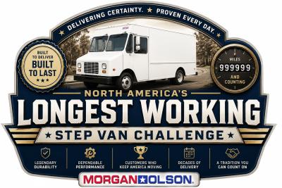 Morgan Olson - LONGEST WORKING STEP VAN CHALLENGE logo