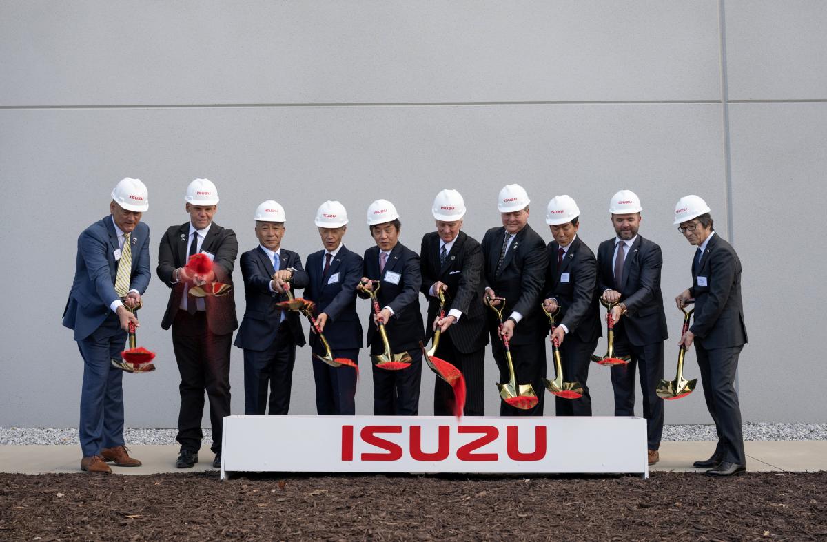 Isuzu Plant Group Grounbreaking 100125